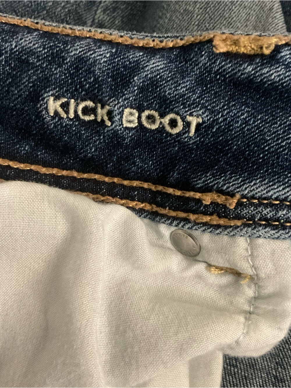 American Eagle Kick Boot Jeans 12 - Picture 5 of 6